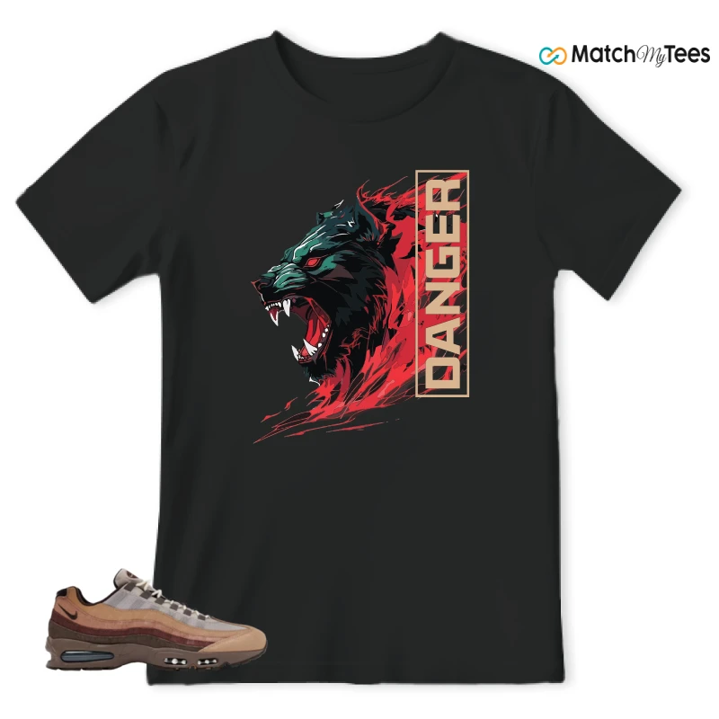NIKE AIR MAX 95 OREGON DUCKS LUMBER YARD SNEAKER Matching Tees t-shirt