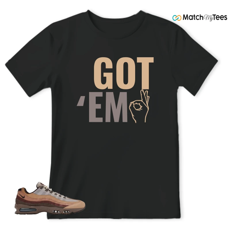 NIKE AIR MAX 95 OREGON DUCKS LUMBER YARD SNEAKER Matching Tees t-shirt
