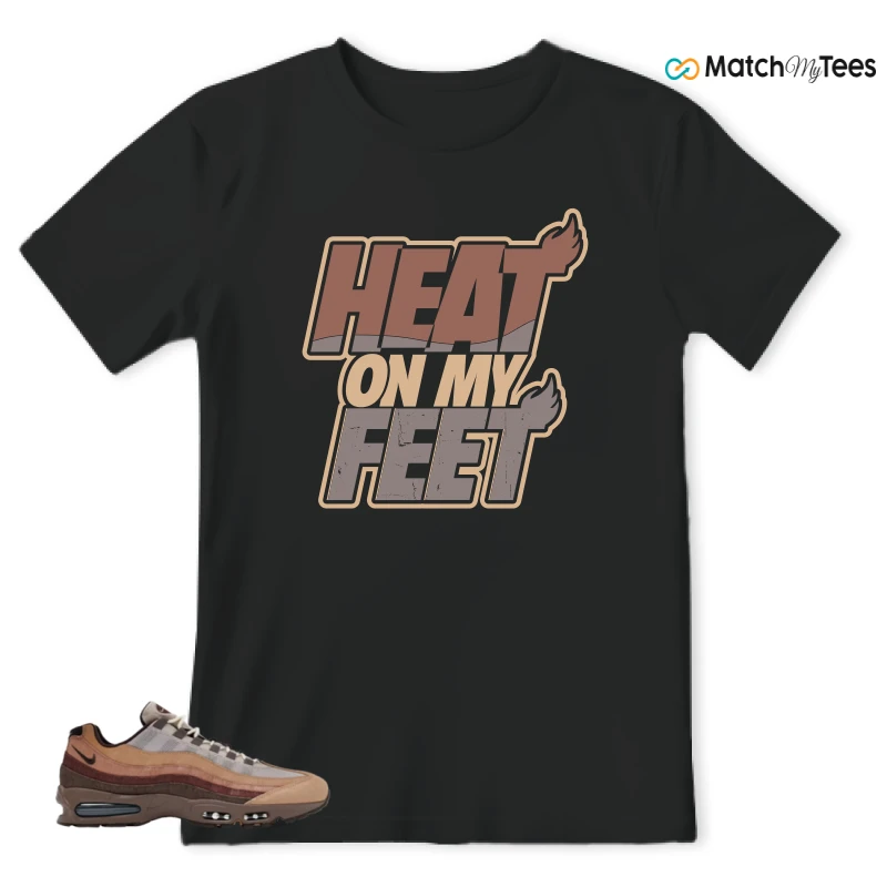 NIKE AIR MAX 95 OREGON DUCKS LUMBER YARD SNEAKER Matching Tees t-shirt