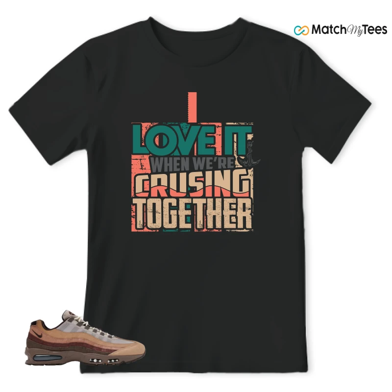 NIKE AIR MAX 95 OREGON DUCKS LUMBER YARD SNEAKER Matching Tees t-shirt