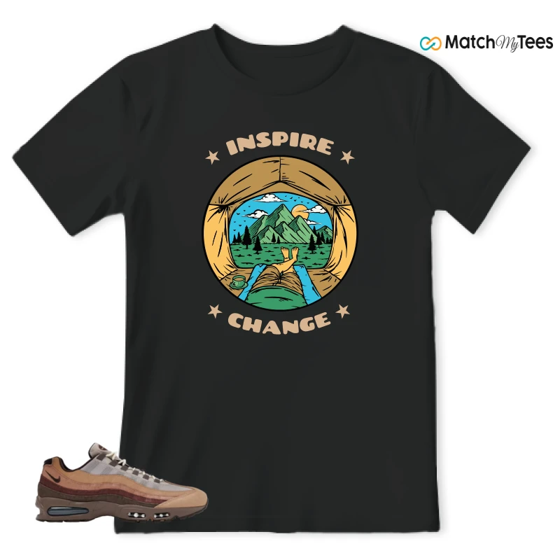 NIKE AIR MAX 95 OREGON DUCKS LUMBER YARD SNEAKER Matching Tees t-shirt