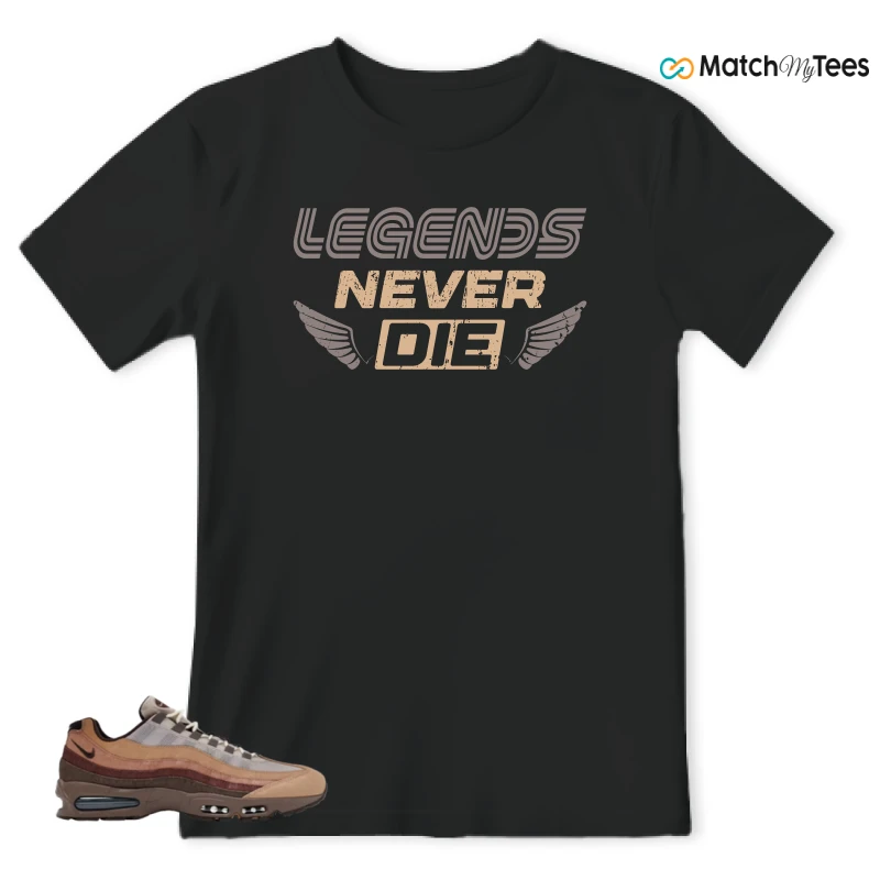 NIKE AIR MAX 95 OREGON DUCKS LUMBER YARD SNEAKER Matching Tees t-shirt