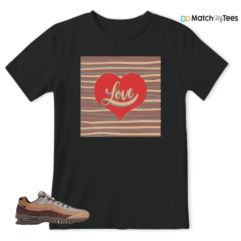 NIKE AIR MAX 95 OREGON DUCKS LUMBER YARD SNEAKER Matching Tees t-shirt
