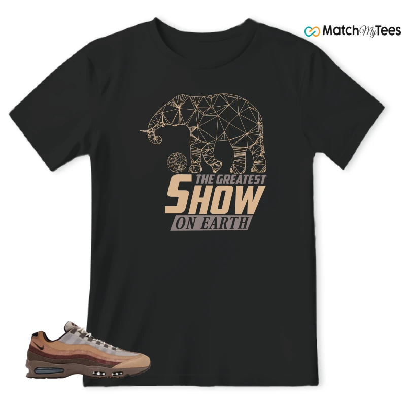 NIKE AIR MAX 95 OREGON DUCKS LUMBER YARD SNEAKER Matching Tees t-shirt