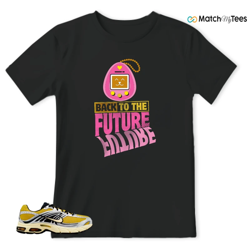 NIKE AIR MAX MOTO 2K SAFFRON QUARTZ METALLIC SILVER BLACK ALABASTER SNEAKER Matching Tees t-shirt