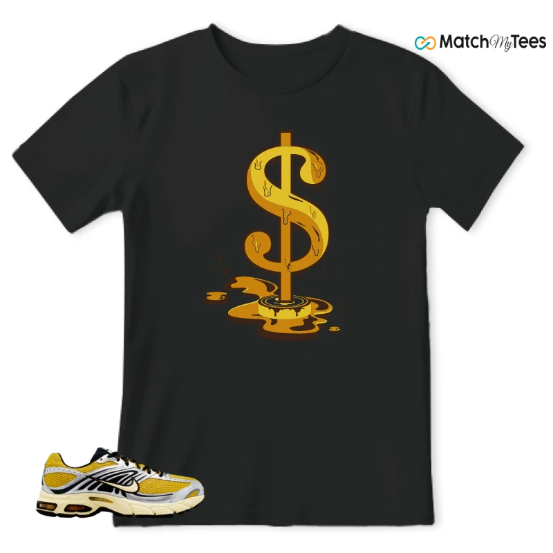 NIKE AIR MAX MOTO 2K SAFFRON QUARTZ METALLIC SILVER BLACK ALABASTER SNEAKER Matching Tees t-shirt