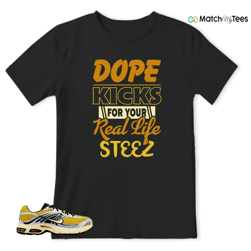 NIKE AIR MAX MOTO 2K SAFFRON QUARTZ METALLIC SILVER BLACK ALABASTER SNEAKER Matching Tees t-shirt