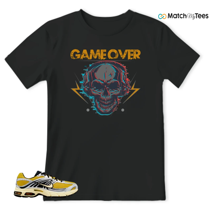 NIKE AIR MAX MOTO 2K SAFFRON QUARTZ METALLIC SILVER BLACK ALABASTER SNEAKER Matching Tees t-shirt