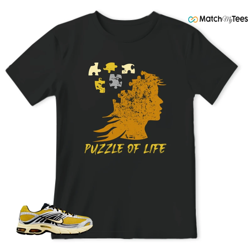 NIKE AIR MAX MOTO 2K SAFFRON QUARTZ METALLIC SILVER BLACK ALABASTER SNEAKER Matching Tees t-shirt