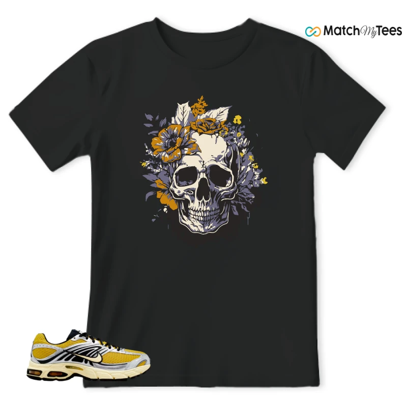 NIKE AIR MAX MOTO 2K SAFFRON QUARTZ METALLIC SILVER BLACK ALABASTER SNEAKER Matching Tees t-shirt
