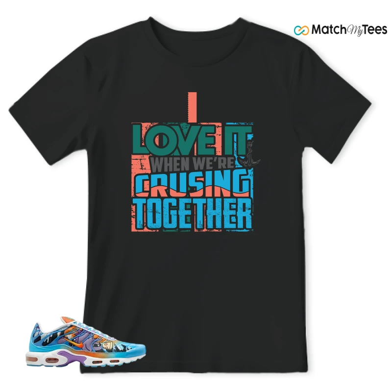 NIKE AIR MAX PLUS DOERNBECHER 2026 SNEAKER/MULTI-COLOR / MULTI-COLOR matching T-shirt