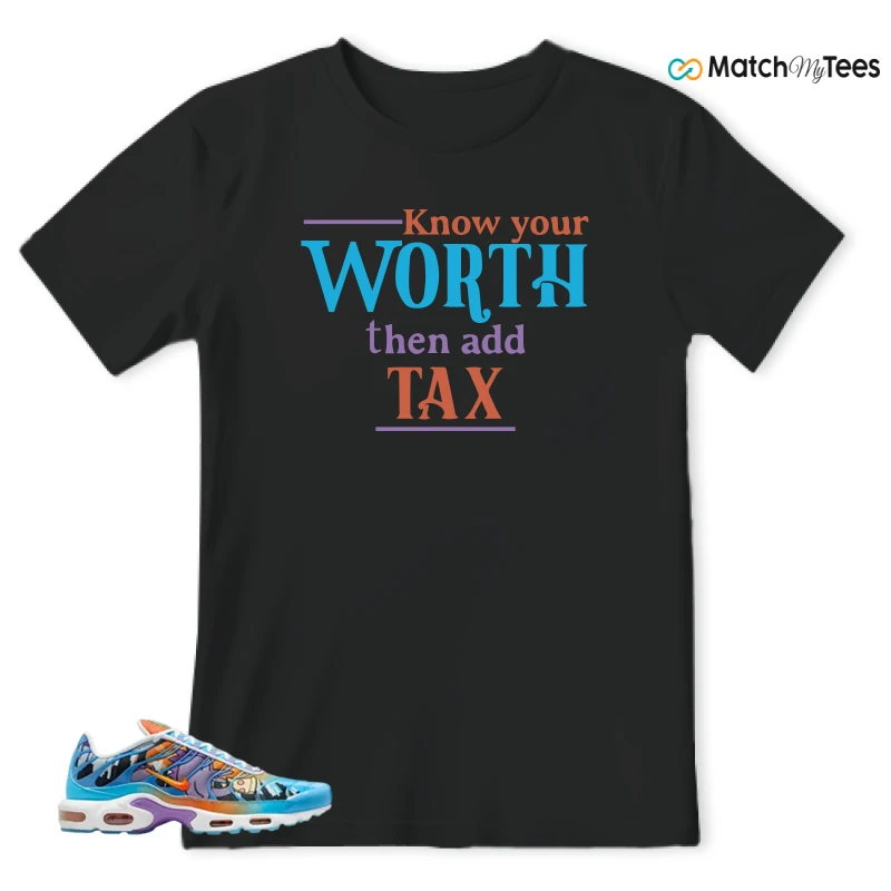 NIKE AIR MAX PLUS DOERNBECHER 2026 SNEAKER/MULTI-COLOR / MULTI-COLOR matching T-shirt