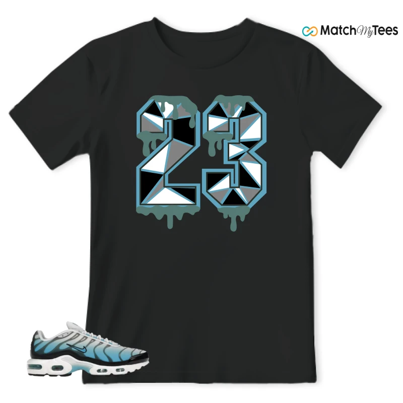 NIKE AIR MAX PLUS ICE (GS) SNEAKER Matching Tees t-shirt