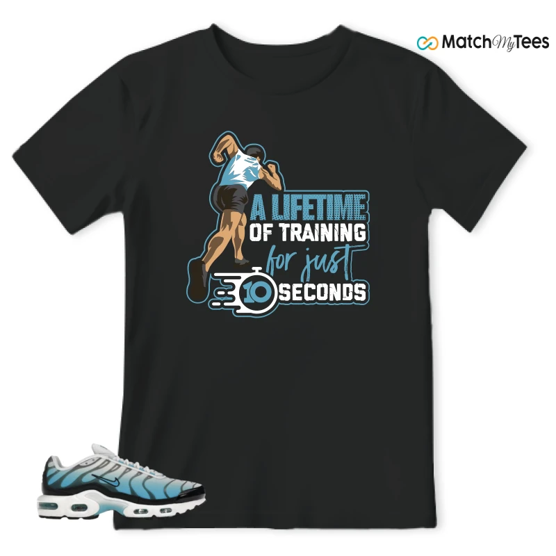NIKE AIR MAX PLUS ICE (GS) SNEAKER Matching Tees t-shirt