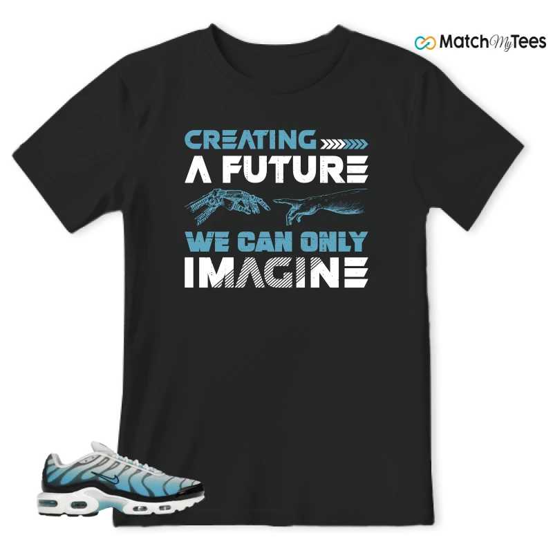 NIKE AIR MAX PLUS ICE (GS) SNEAKER Matching Tees t-shirt