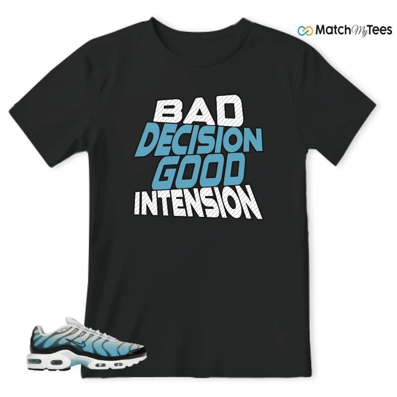 NIKE AIR MAX PLUS ICE (GS) SNEAKER Matching Tees t-shirt