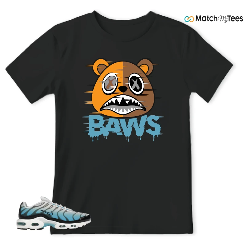 NIKE AIR MAX PLUS ICE (GS) SNEAKER Matching Tees t-shirt