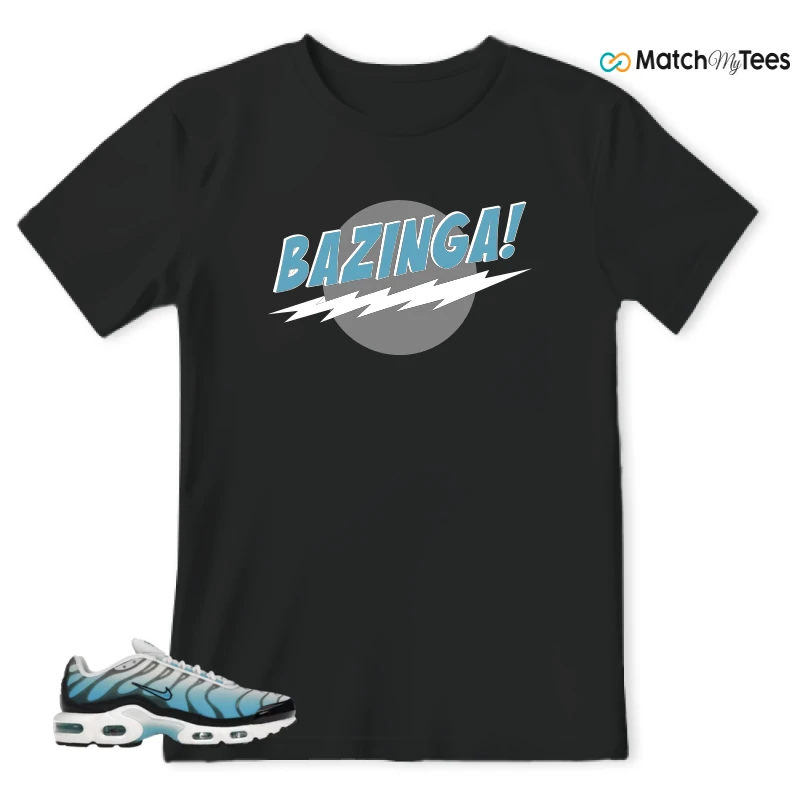 NIKE AIR MAX PLUS ICE (GS) SNEAKER Matching Tees t-shirt
