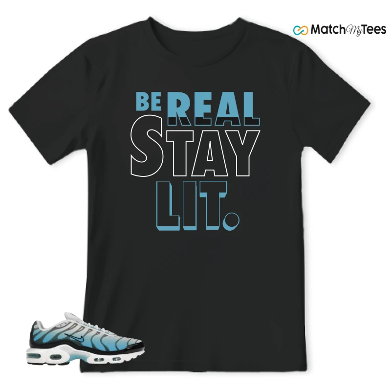 NIKE AIR MAX PLUS ICE (GS) SNEAKER Matching Tees t-shirt