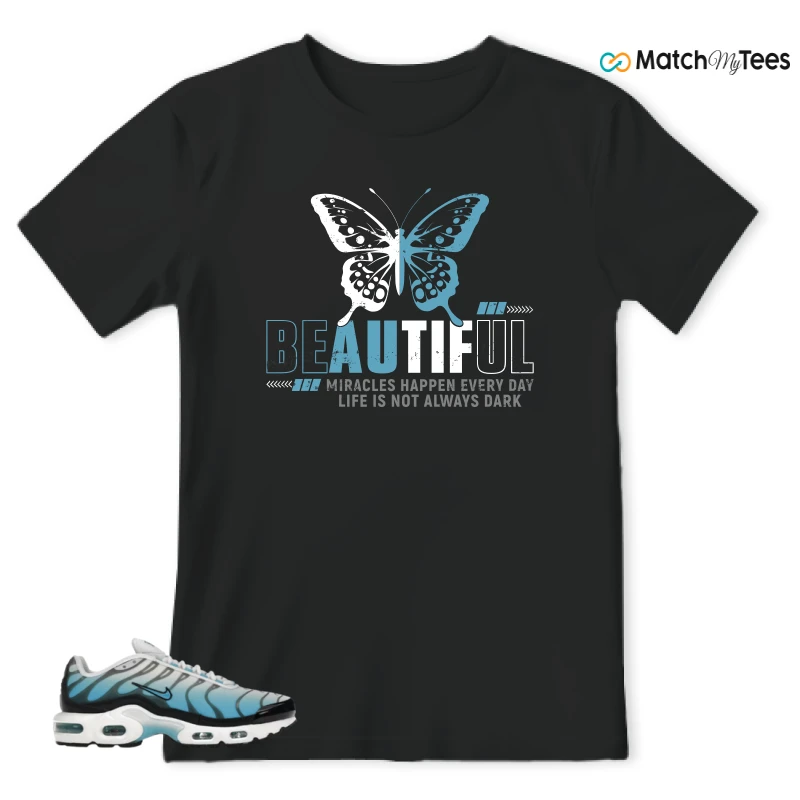 NIKE AIR MAX PLUS ICE (GS) SNEAKER Matching Tees t-shirt