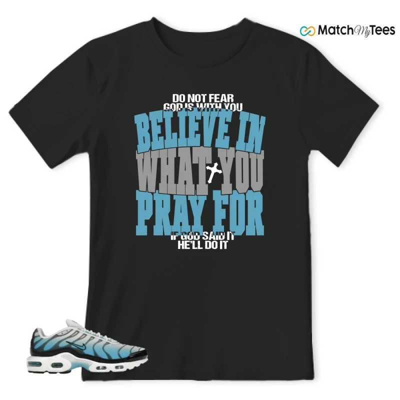 NIKE AIR MAX PLUS ICE (GS) SNEAKER Matching Tees t-shirt