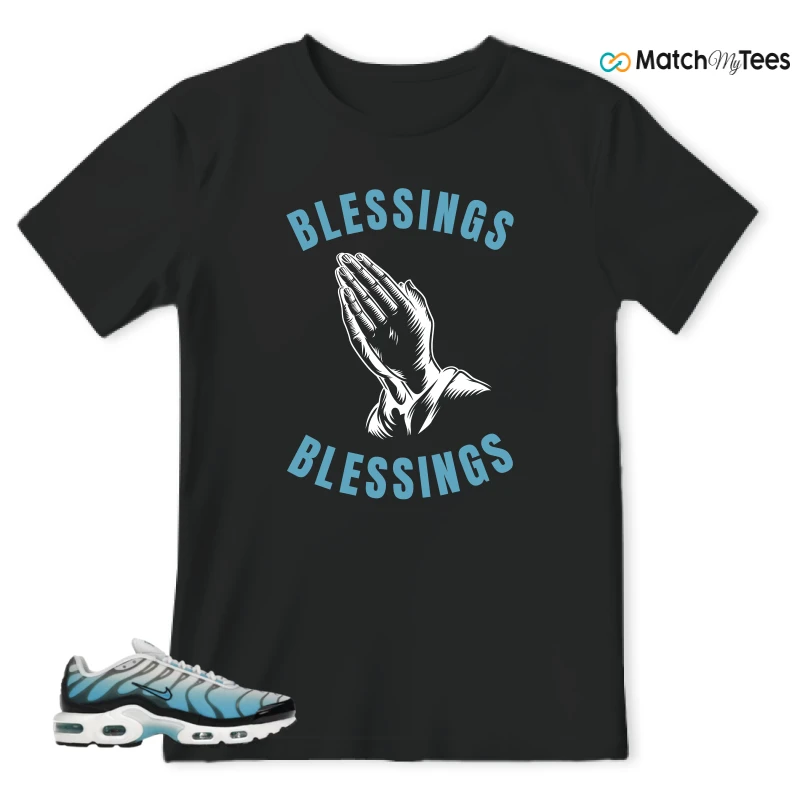 NIKE AIR MAX PLUS ICE (GS) SNEAKER Matching Tees t-shirt