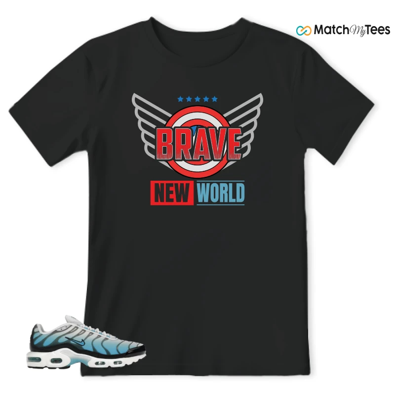 NIKE AIR MAX PLUS ICE (GS) SNEAKER Matching Tees t-shirt
