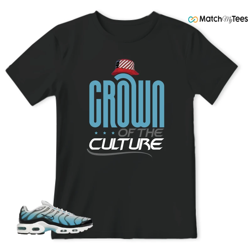 NIKE AIR MAX PLUS ICE (GS) SNEAKER Matching Tees t-shirt