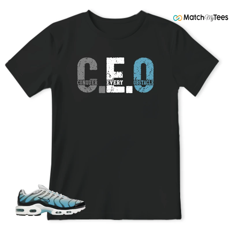 NIKE AIR MAX PLUS ICE (GS) SNEAKER Matching Tees t-shirt