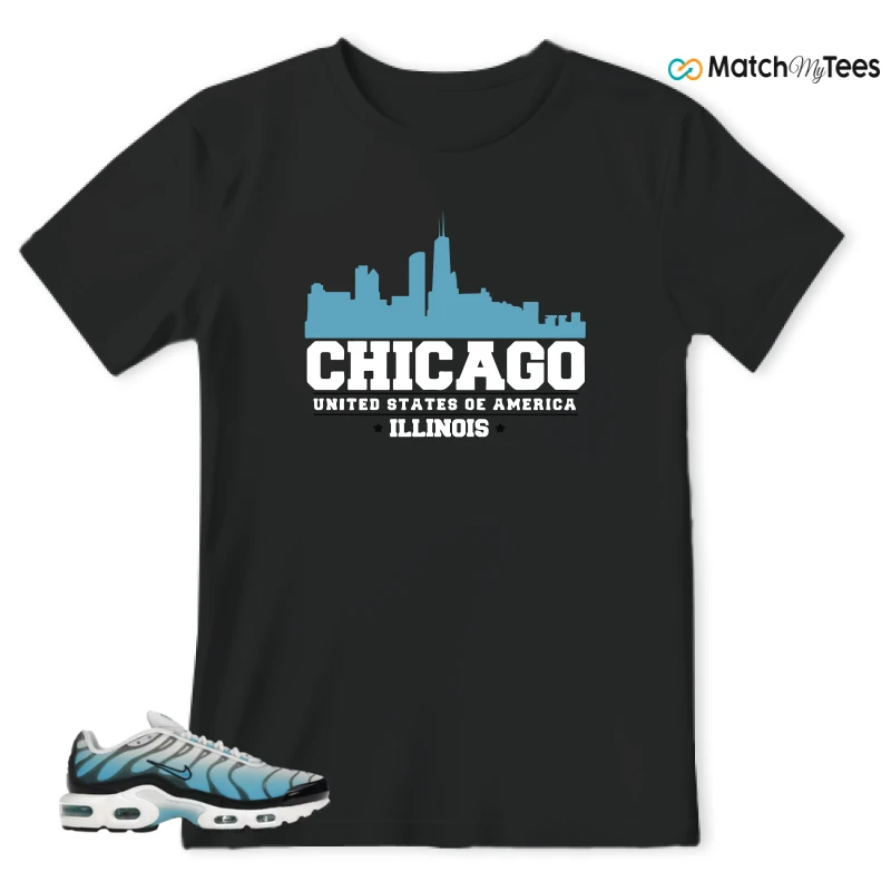 NIKE AIR MAX PLUS ICE (GS) SNEAKER Matching Tees t-shirt