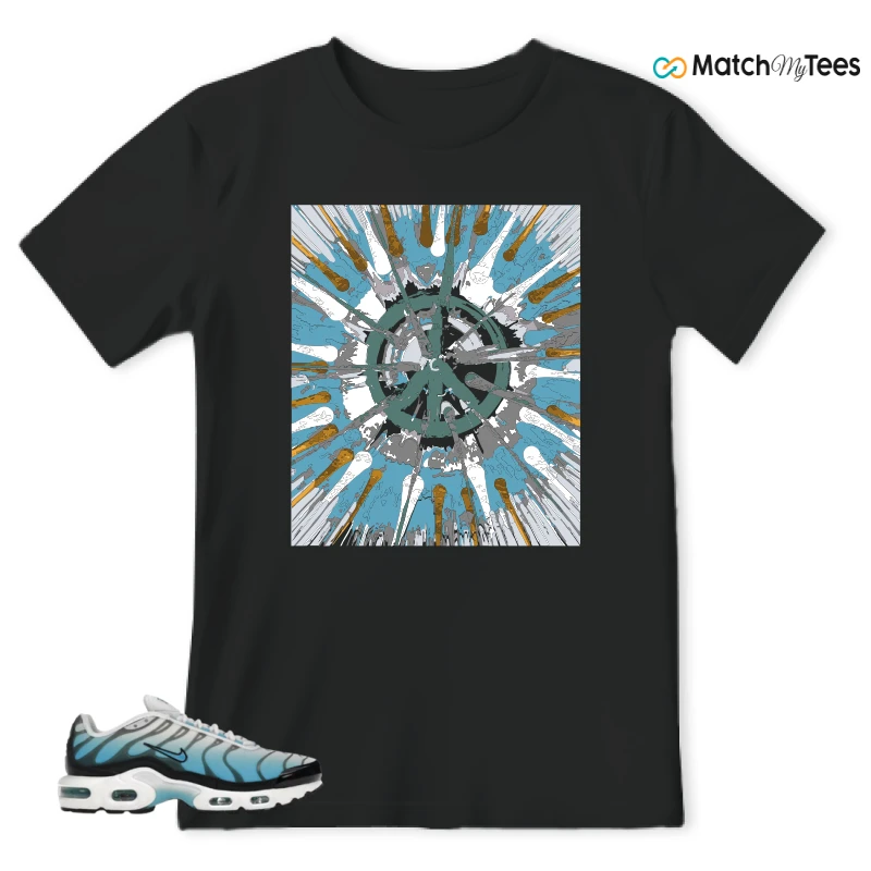 NIKE AIR MAX PLUS ICE (GS) SNEAKER Matching Tees t-shirt