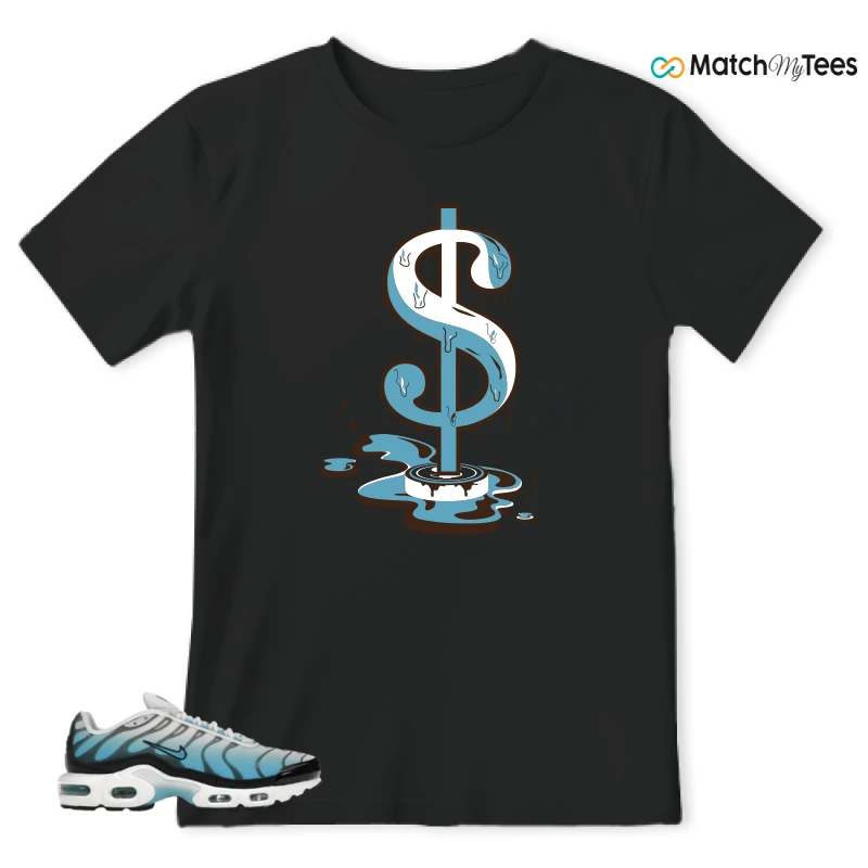 NIKE AIR MAX PLUS ICE (GS) SNEAKER Matching Tees t-shirt