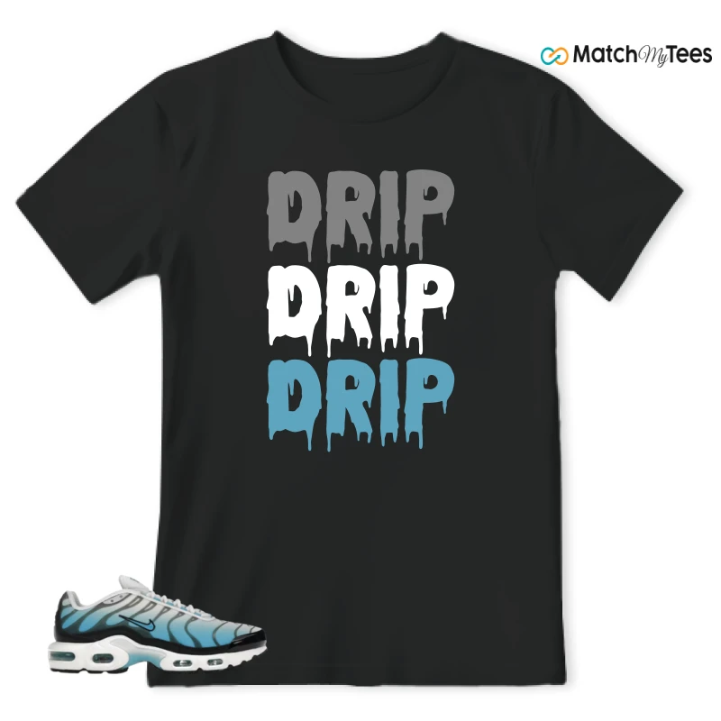 NIKE AIR MAX PLUS ICE (GS) SNEAKER Matching Tees t-shirt