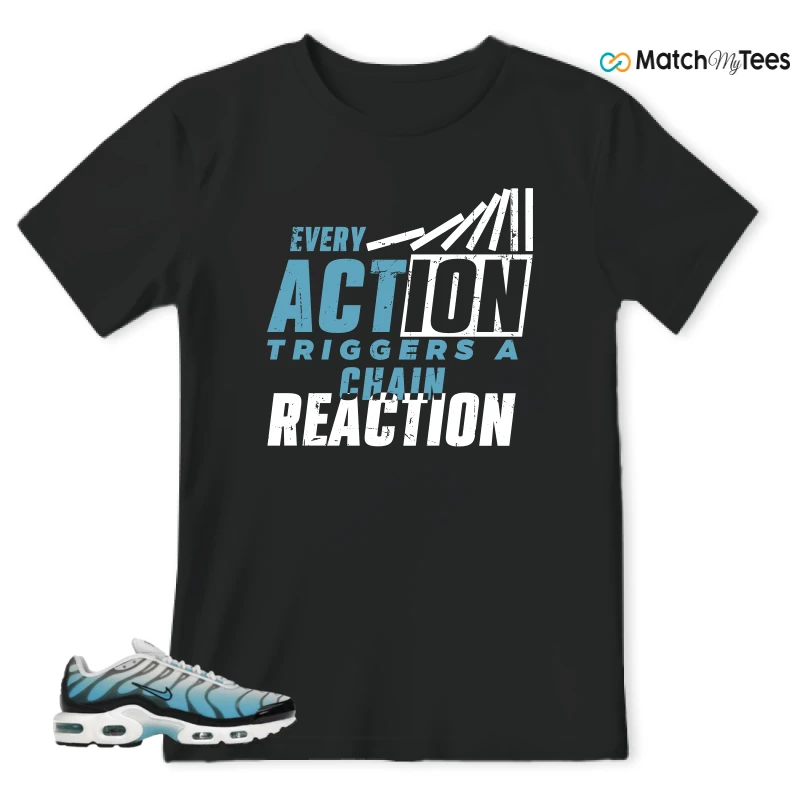 NIKE AIR MAX PLUS ICE (GS) SNEAKER Matching Tees t-shirt