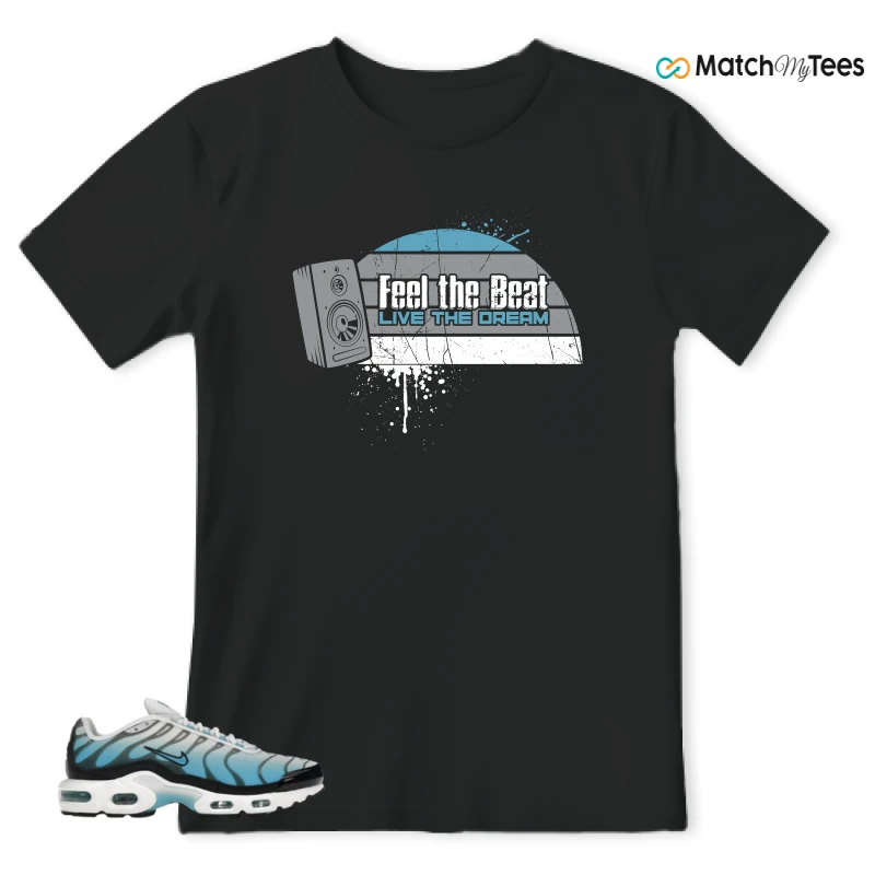 NIKE AIR MAX PLUS ICE (GS) SNEAKER Matching Tees t-shirt