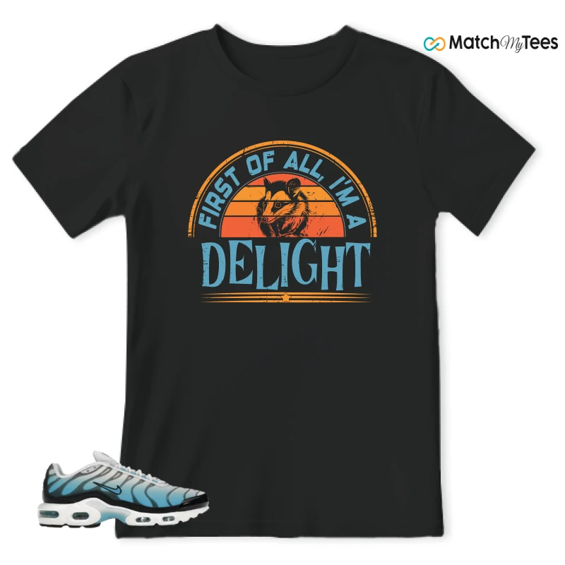 NIKE AIR MAX PLUS ICE (GS) SNEAKER Matching Tees t-shirt