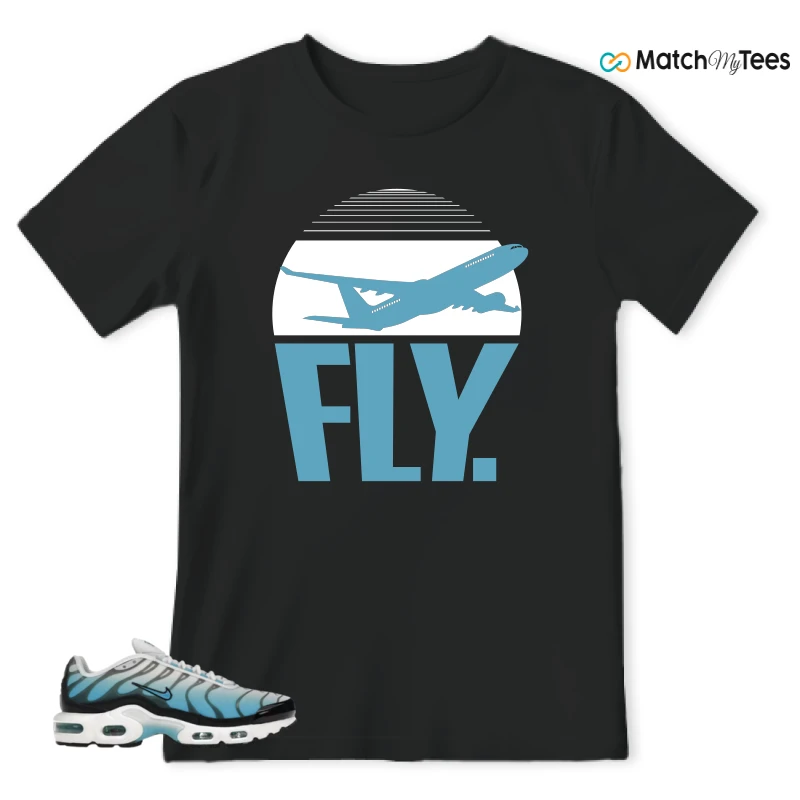 NIKE AIR MAX PLUS ICE (GS) SNEAKER Matching Tees t-shirt