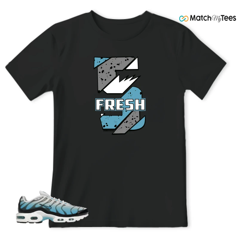 NIKE AIR MAX PLUS ICE (GS) SNEAKER Matching Tees t-shirt