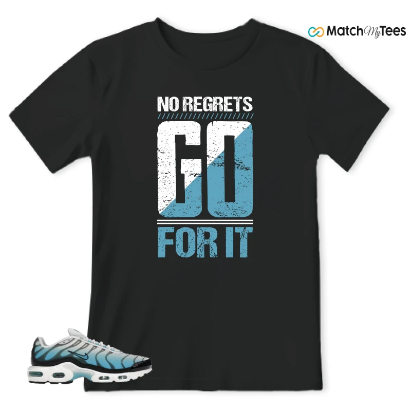 NIKE AIR MAX PLUS ICE (GS) SNEAKER Matching Tees t-shirt