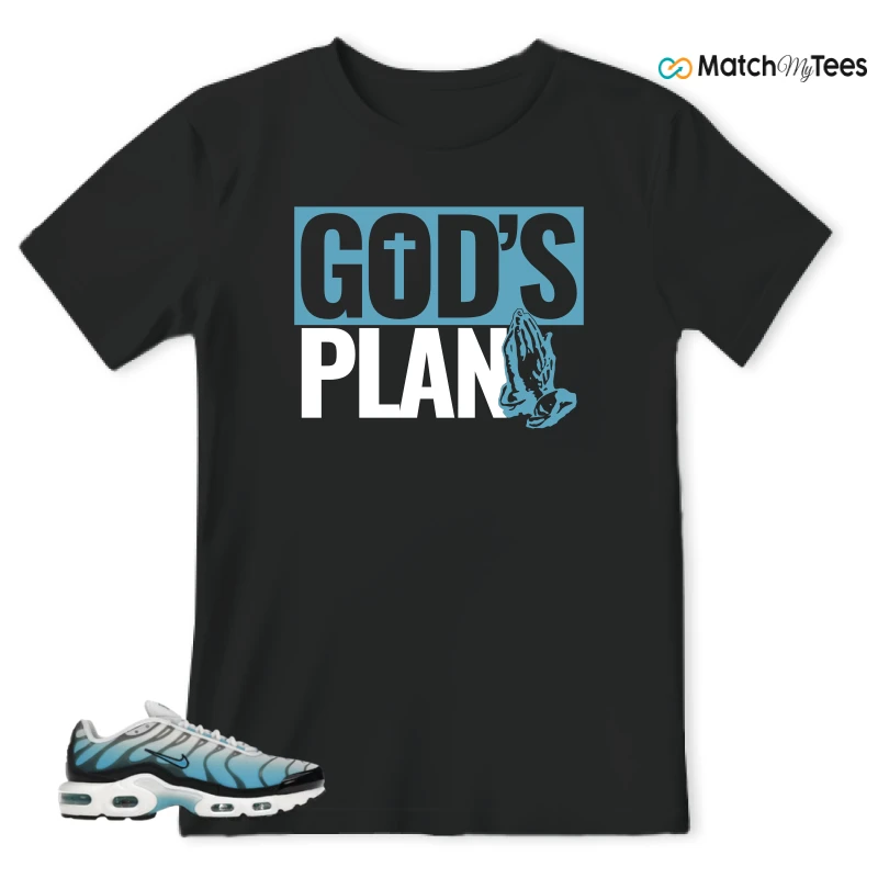 NIKE AIR MAX PLUS ICE (GS) SNEAKER Matching Tees t-shirt