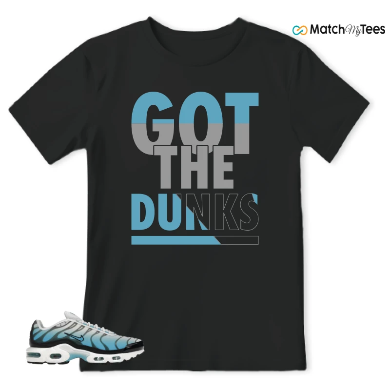 NIKE AIR MAX PLUS ICE (GS) SNEAKER Matching Tees t-shirt