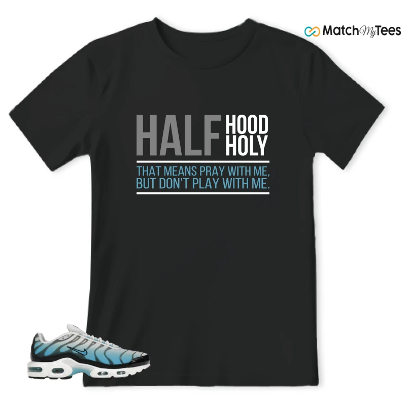 NIKE AIR MAX PLUS ICE (GS) SNEAKER Matching Tees t-shirt