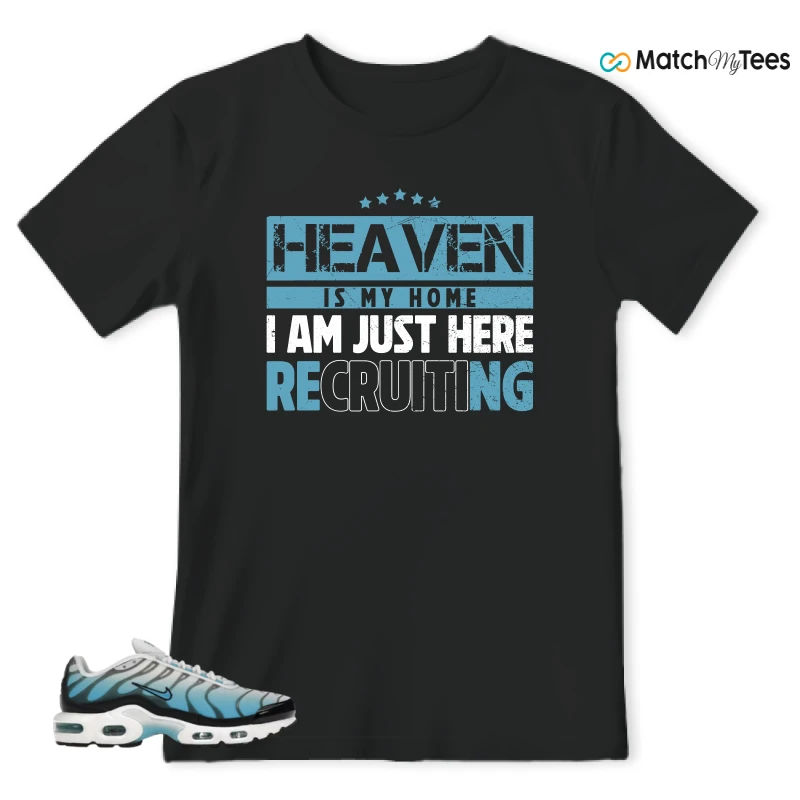 NIKE AIR MAX PLUS ICE (GS) SNEAKER Matching Tees t-shirt