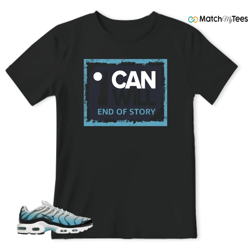 NIKE AIR MAX PLUS ICE (GS) SNEAKER Matching Tees t-shirt