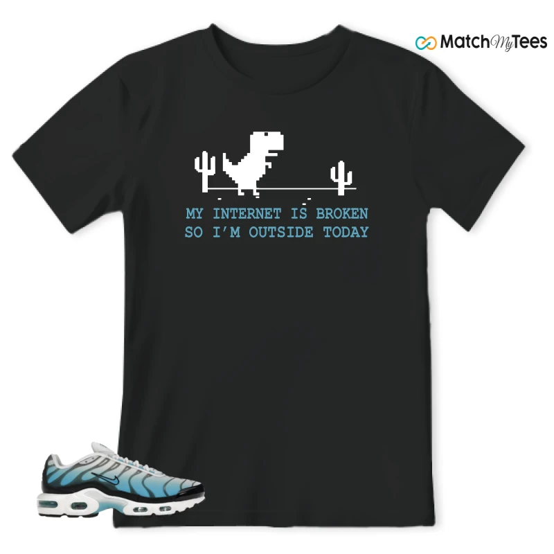 NIKE AIR MAX PLUS ICE (GS) SNEAKER Matching Tees t-shirt