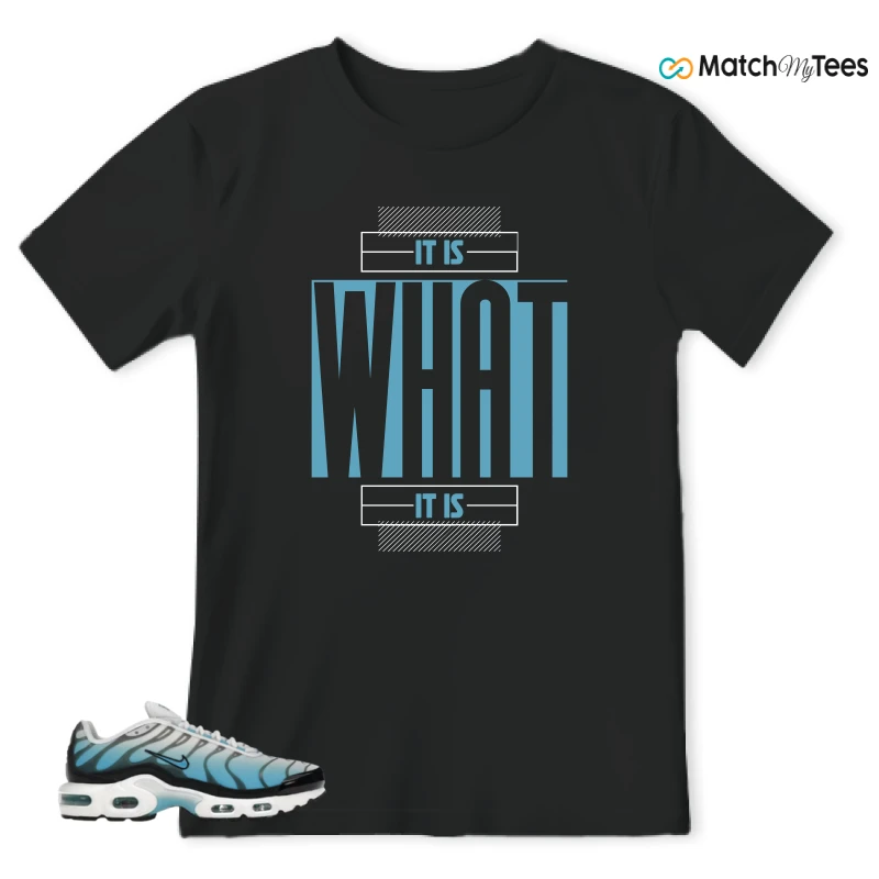 NIKE AIR MAX PLUS ICE (GS) SNEAKER Matching Tees t-shirt