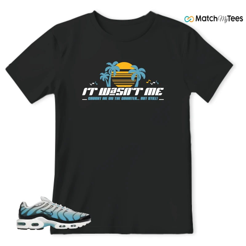 NIKE AIR MAX PLUS ICE (GS) SNEAKER Matching Tees t-shirt