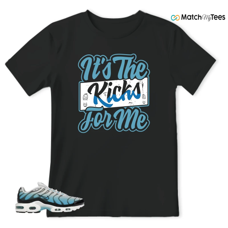 NIKE AIR MAX PLUS ICE (GS) SNEAKER Matching Tees t-shirt