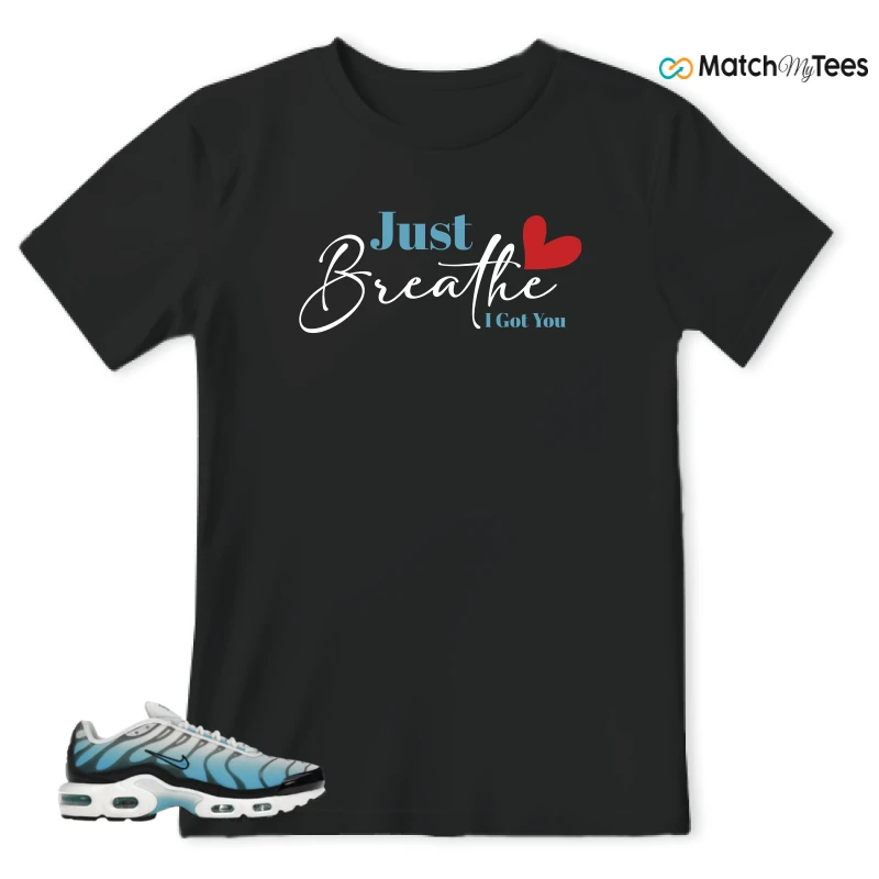 NIKE AIR MAX PLUS ICE (GS) SNEAKER Matching Tees t-shirt