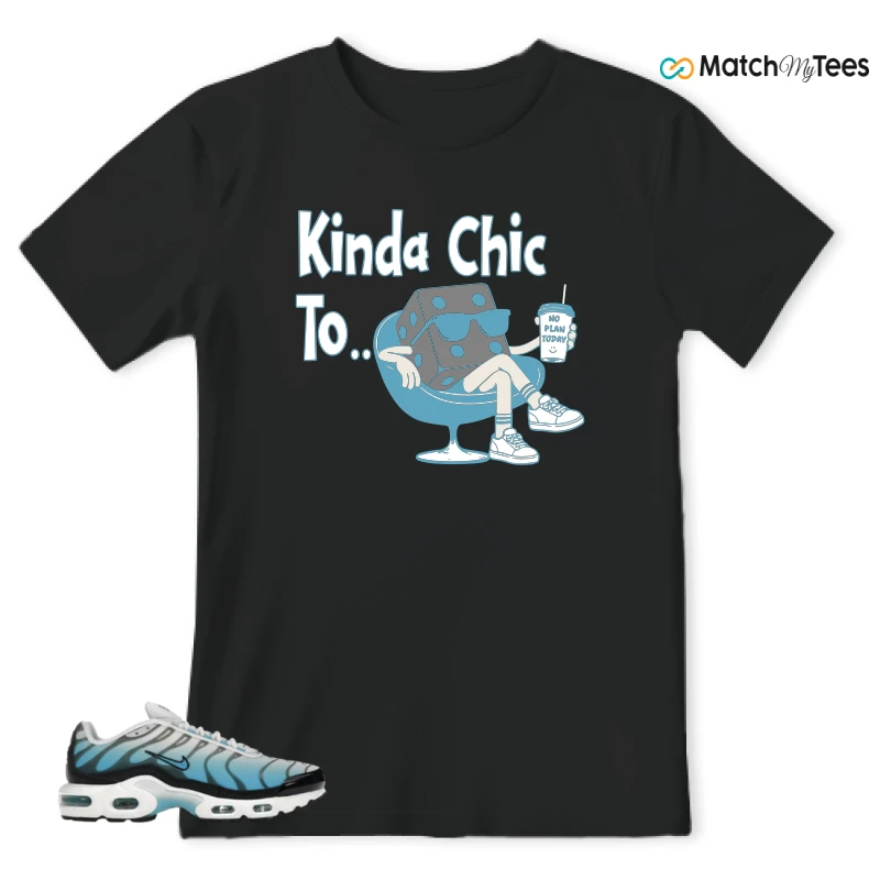 NIKE AIR MAX PLUS ICE (GS) SNEAKER Matching Tees t-shirt